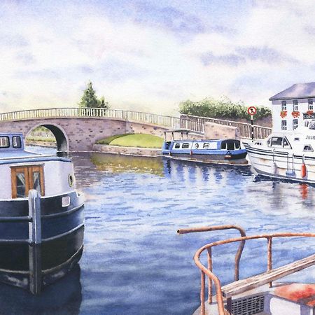 Roisin Dubh Houseboat Otel Sallins Dış mekan fotoğraf